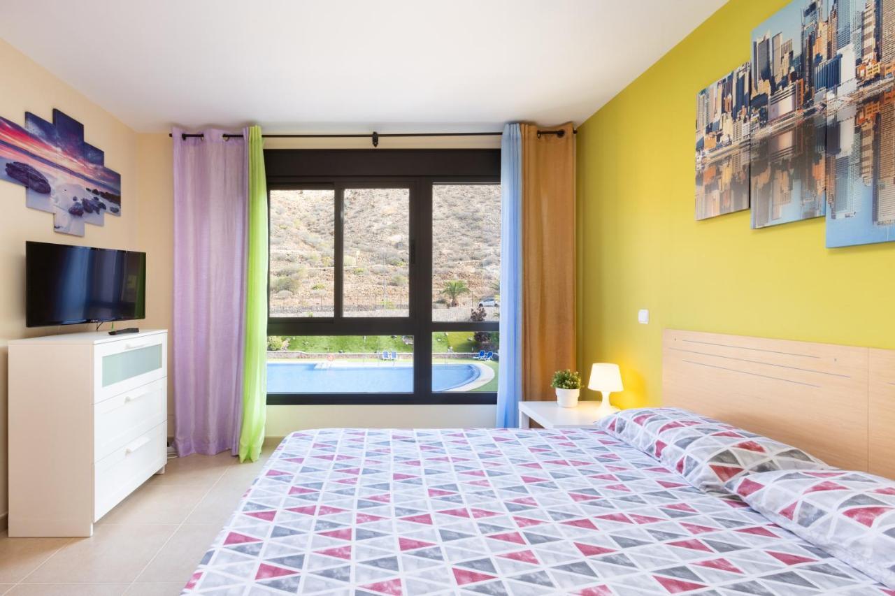 Palm Mar Pool View Apartment מראה חיצוני תמונה